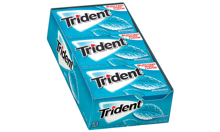 Trident Wintergreen-Vup 14 pcs