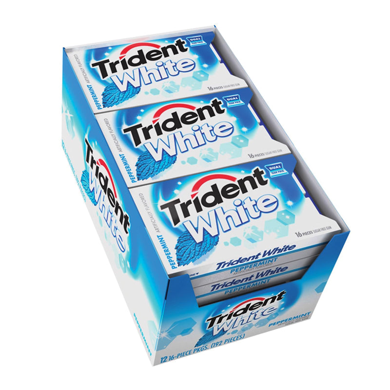 Trident White Peppermint 16 pcs