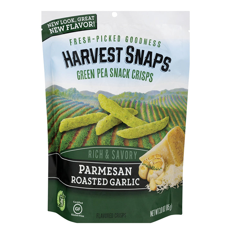 Calbee Snapea Parmasan Roasted Garlic 3.3 oz