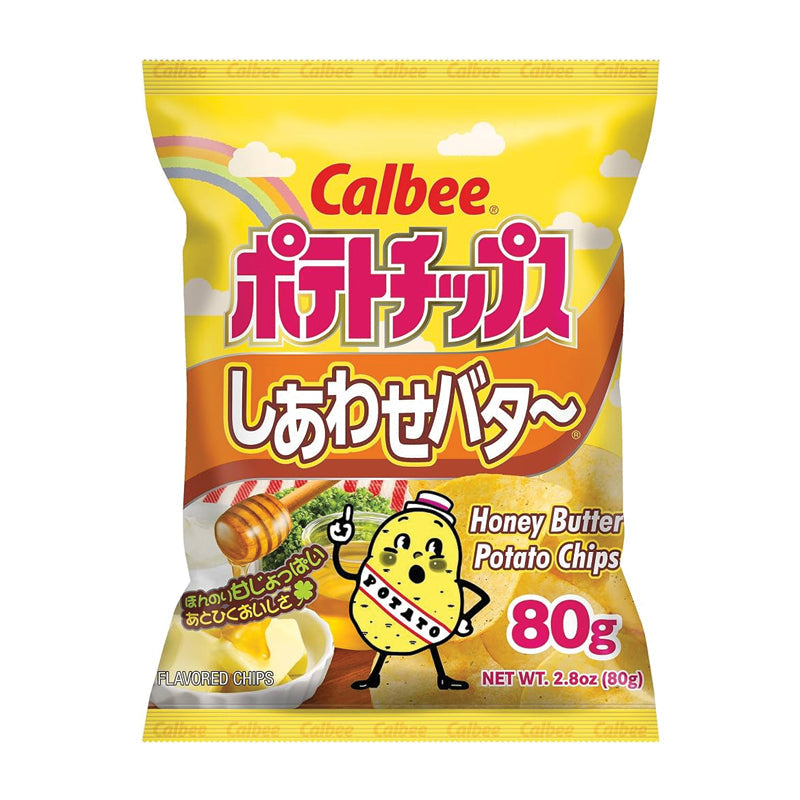 Calbee Potato Chips - Honey Butter 2.8 oz