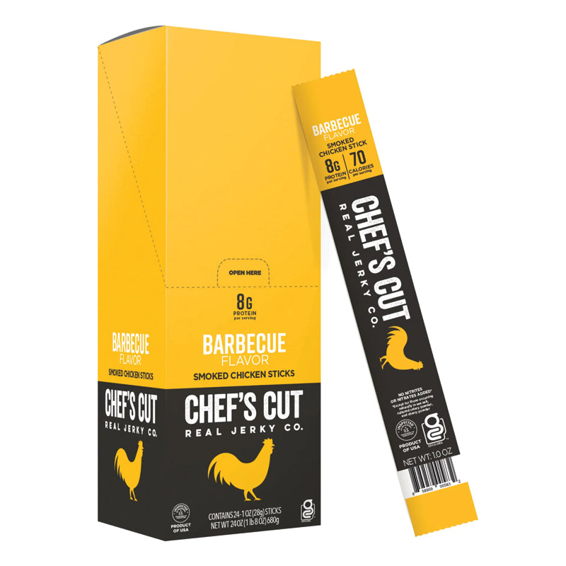 Chef Cut Real Snack Sticks - Barbecue 1 oz