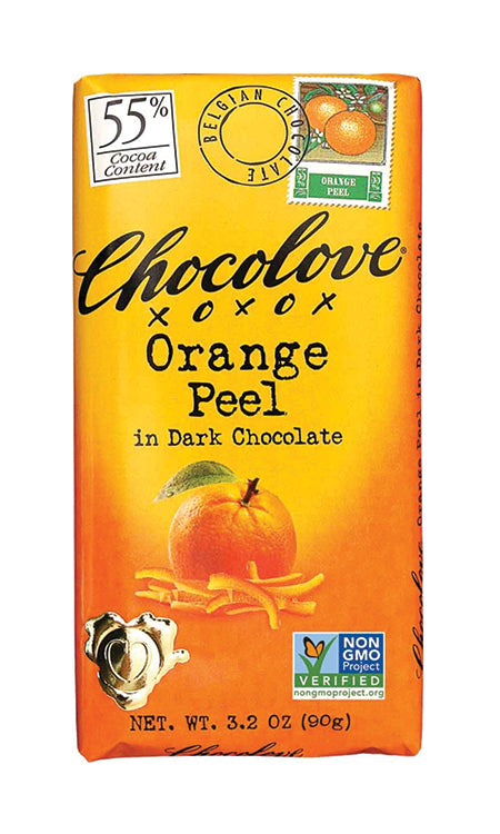 Chocolove Orange Peel In Dark Chocolate 3.2 oz