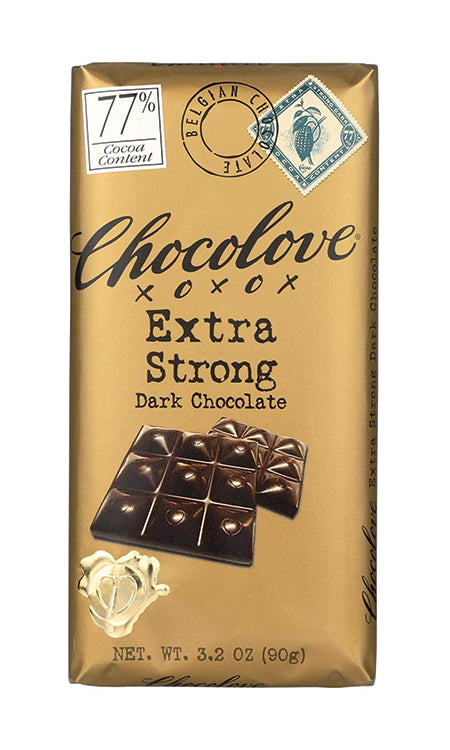 Chocolove Extra Strong Dark Chocolate 3.2 oz