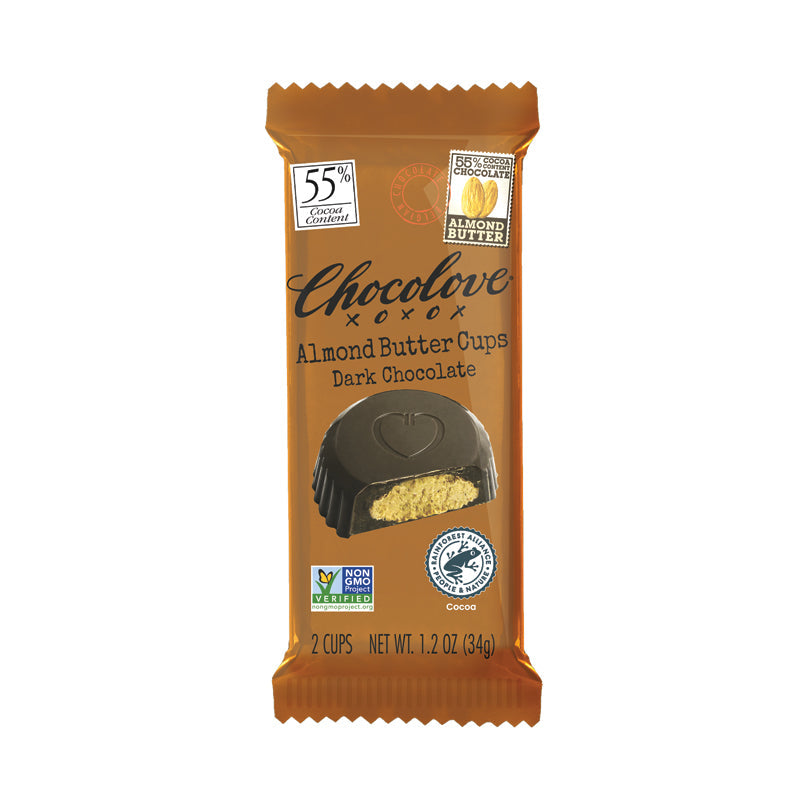 Chocolove Almond Butter Cup Dark 1.2 oz