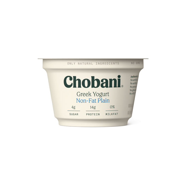 Chobani Plain 0% 5.3 oz