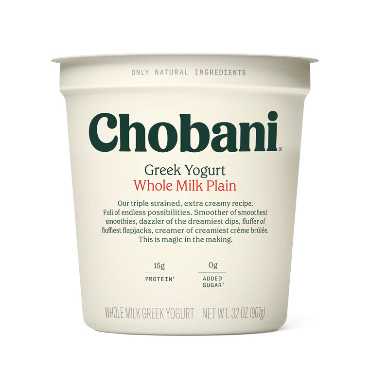 Chobani 5% - Whole Milk Plain Large 32 oz