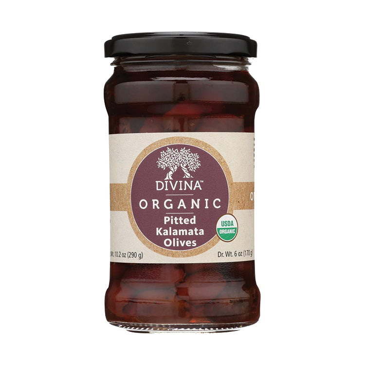 Divina Olive Kalamata Pitted 6 oz