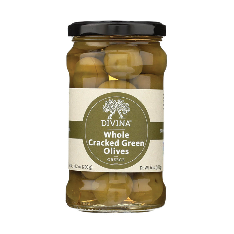 Divina Olive Cracked Green 6 oz