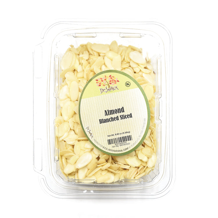Dr.Snack Almond Blanched 12 oz