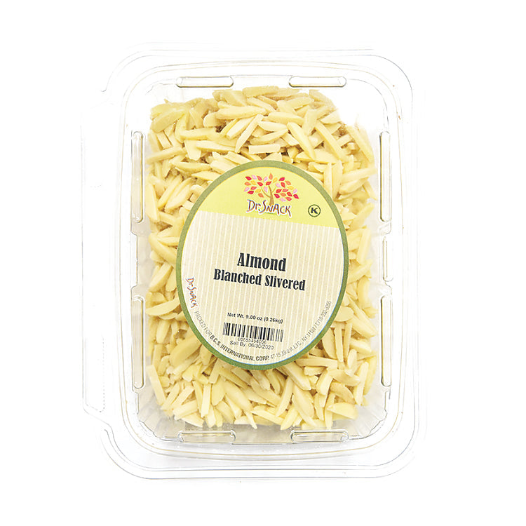 Dr.Snack Almond Slivered 9 oz