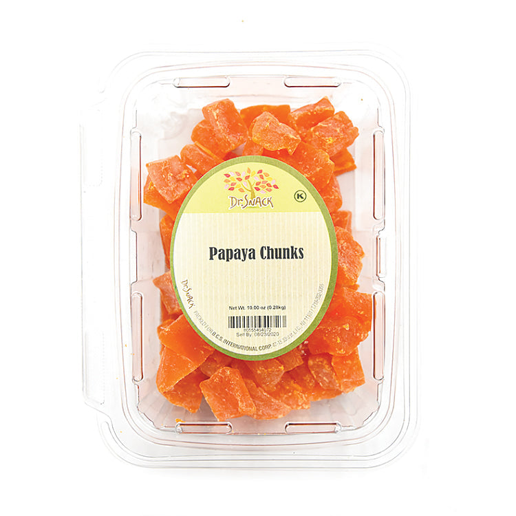 Dr.Snack Papaya Chunk 10 oz