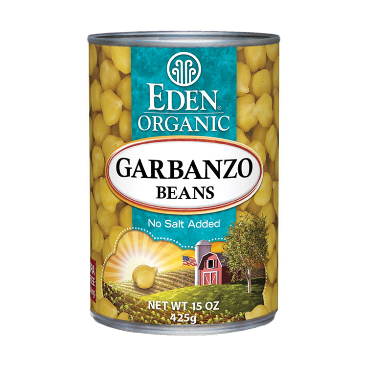 Eden Og Garbanzo Beans No Salt 15 oz