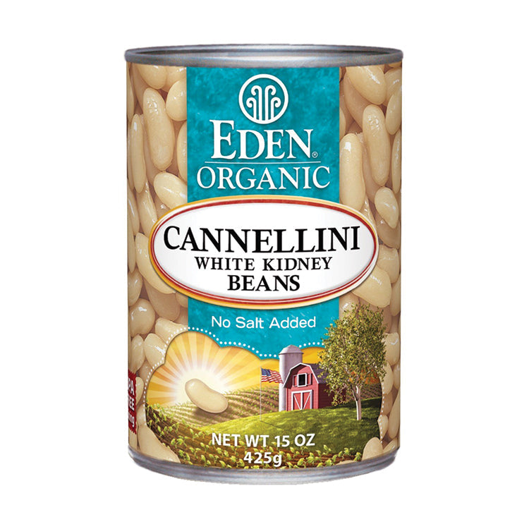 Eden Og Cannellini Bean No Salt 15 oz