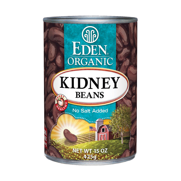 Eden Og Kidney Bean No Salt 15 oz