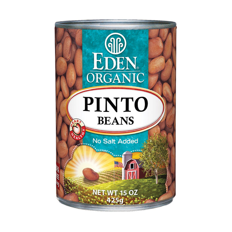 Eden Og Pinto Bean No Salt 15 oz