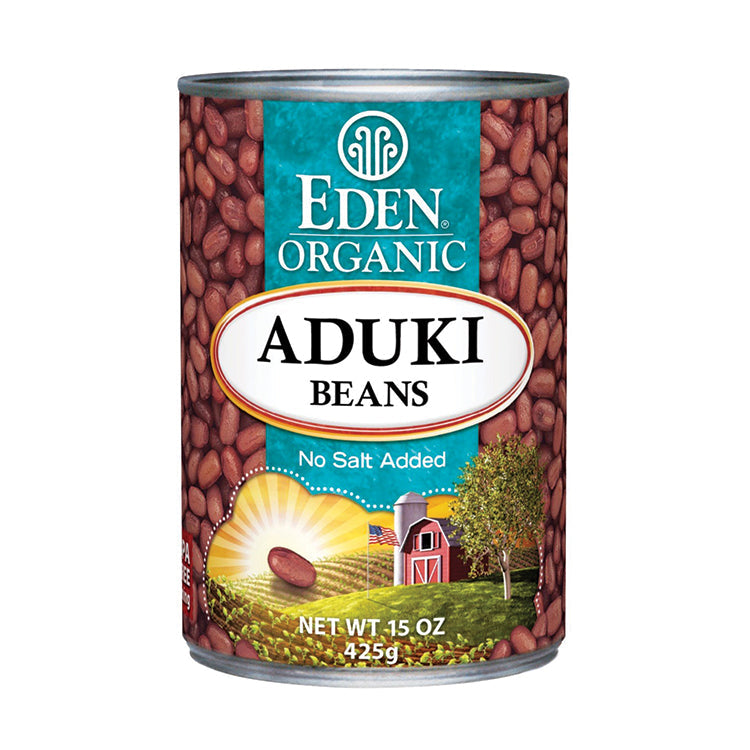 Eden Og Aduki Beans No Salt 15 oz