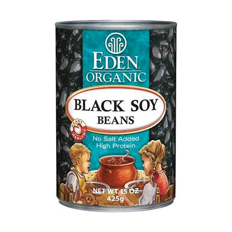 Eden Og Black Soy Beans N/S 15 oz