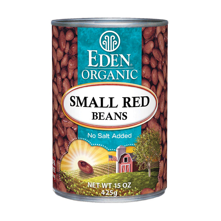 Eden Og Small Red Bean No Salt 15 oz