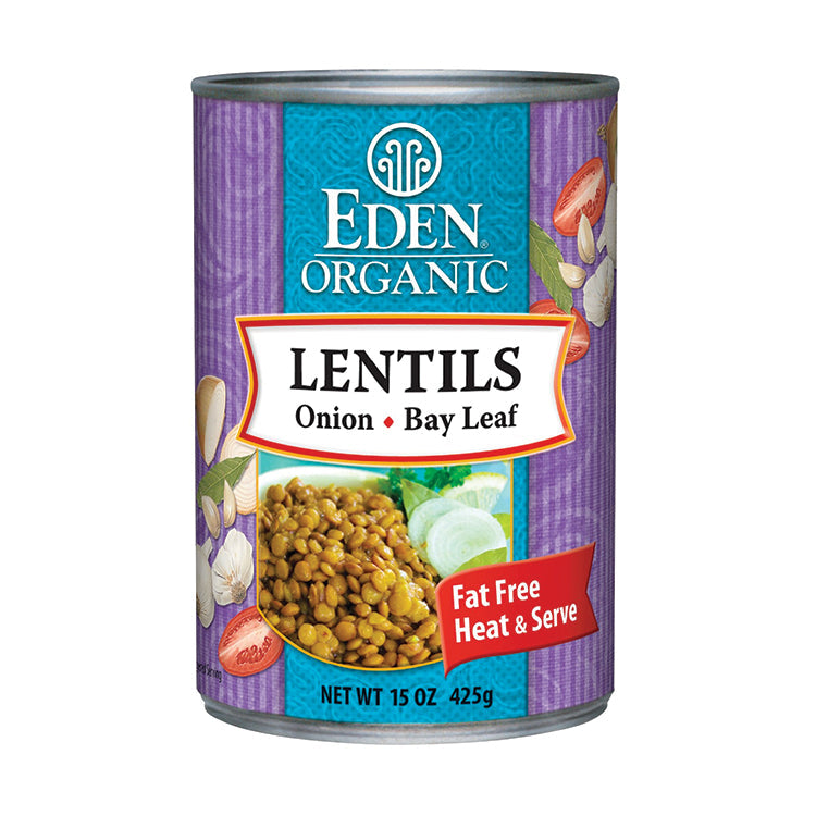 Eden Lentil (W/Onion Bay Leaf Gr) 15 oz