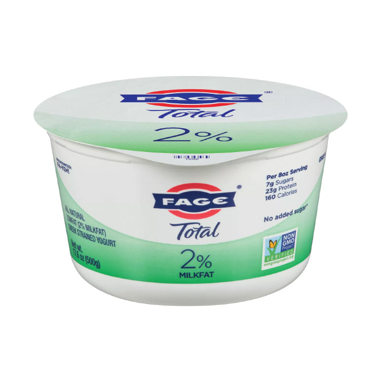 Fage 2% Plain Greek Yogurt 16 oz