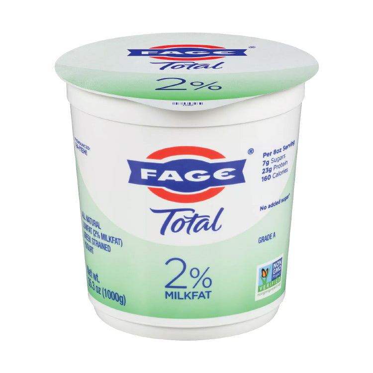 Fage 2% Plain Greek Yogurt 32 oz