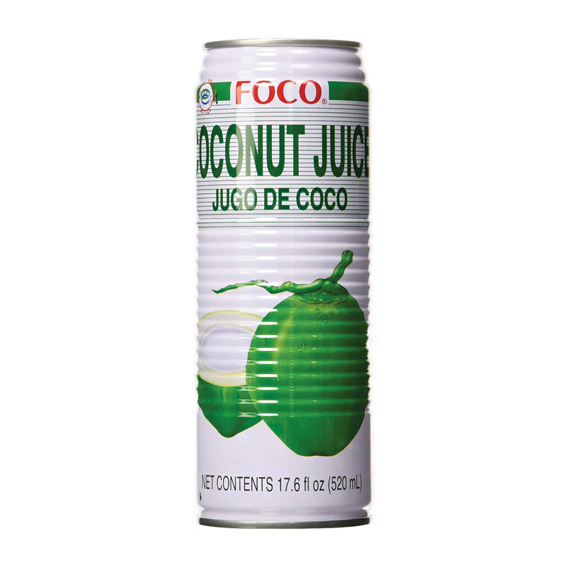 Foco Can Coconut Juice W/ Pulp Large 17.6 oz