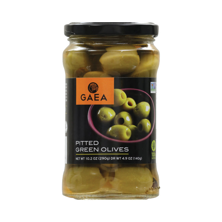 Gaea Pitted Green Olive 5.1 oz
