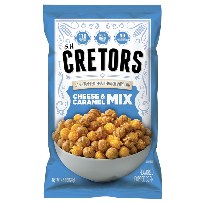 G H Cretors Cheese & Caramel Mix 4.5 oz
