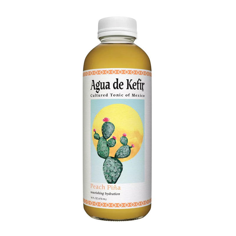 Gt Agua De Kefir - Peach Pina 16 oz