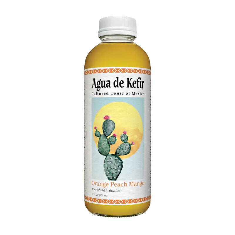 Gt Agua De Kefir - Orange Peach Mango 16 oz