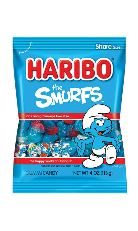 Haribo Smurfs 4 oz