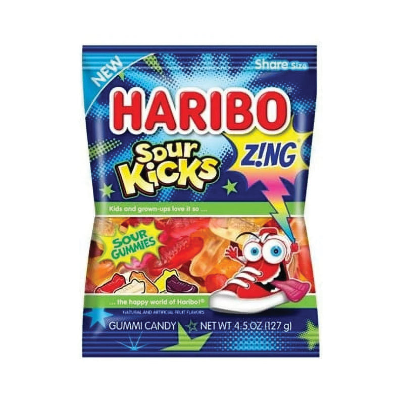 Haribo Zing Sour Kicks 4.5 oz