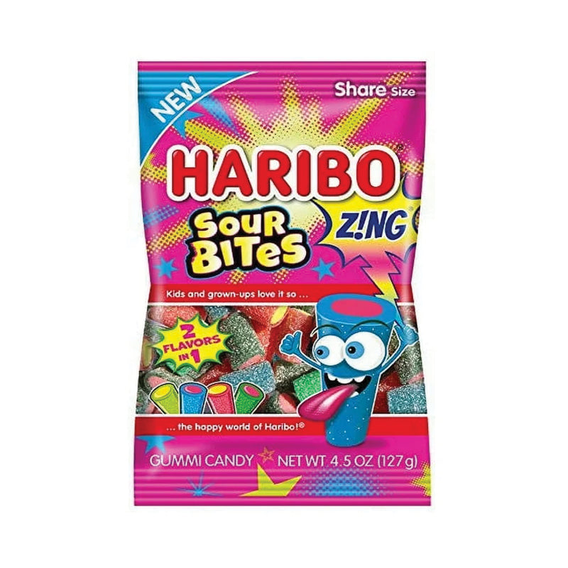 Haribo Zing Sour Bites 4.5 oz