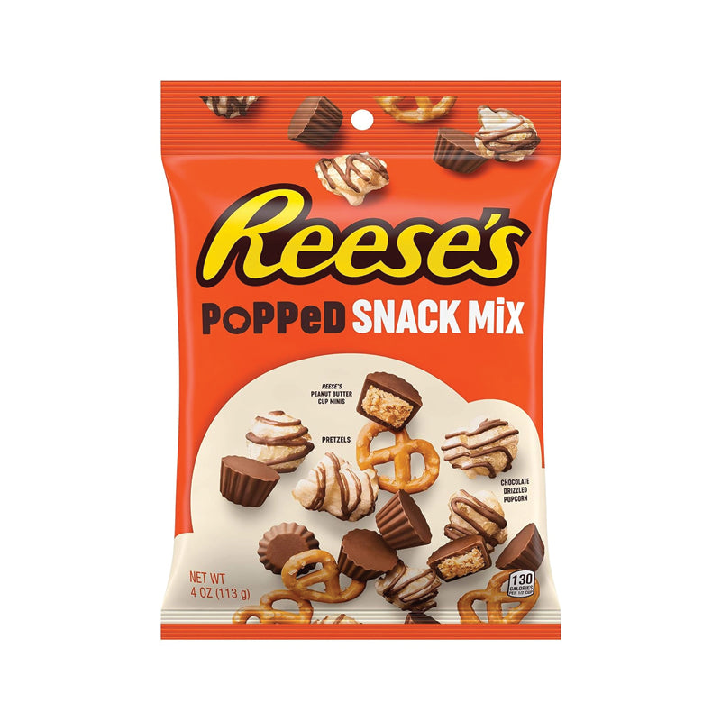 Hershey Popped Snack Mix-Reese'S 8 oz