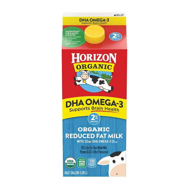 Horizon Dha 2% Reduced Fat Milk 64 oz