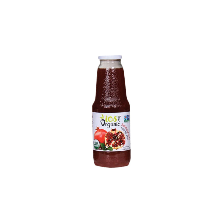 Ios Organic Pomegranate Juice 33.8 oz