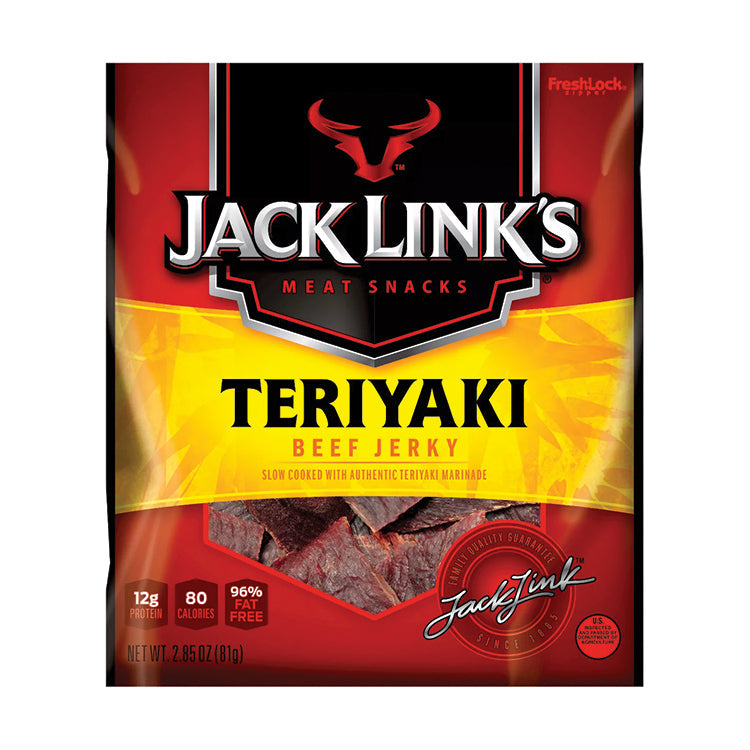 Jack Link Beef Jerky Teriyaki (L) 2.85 oz