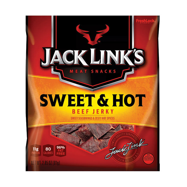 Jack Link Beef Jerky Sweet&Hot (L) 2.85 oz