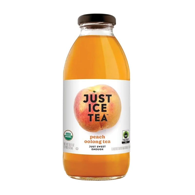 Just Ice Tea Peach Oolong Tea 16 oz