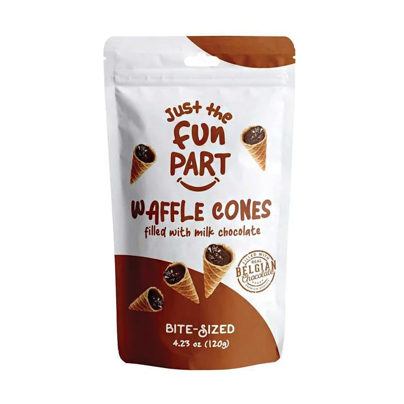 Just The Fun Part Waffle Cones - Milk 4.23 oz