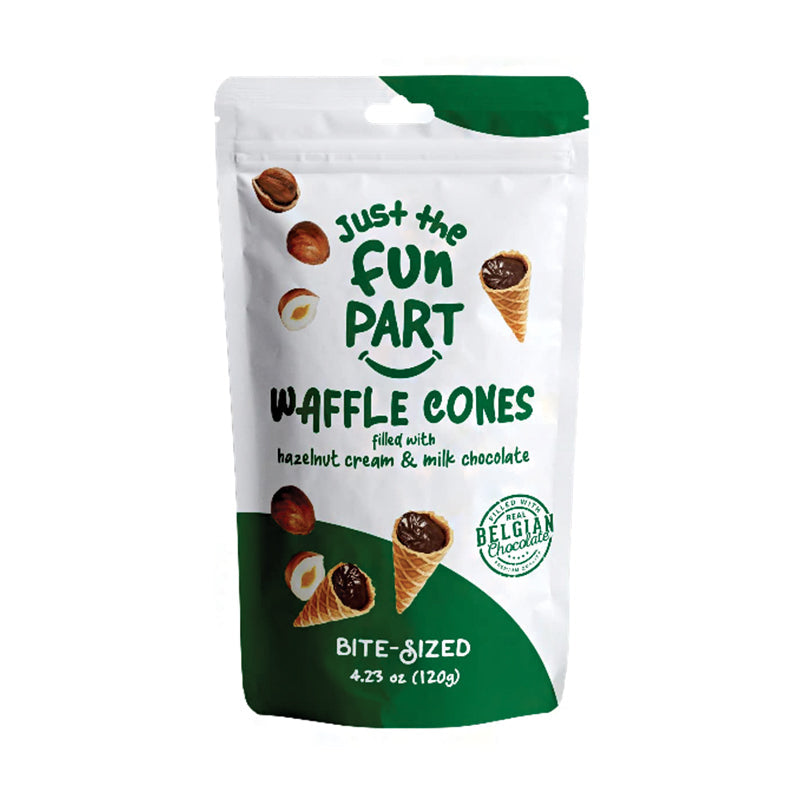 Just The Fun Part Waffle Cones - Hzlnut 4.23 oz