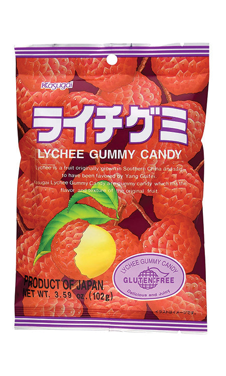 Kasugai Gummy Candy Lychee 4.41 oz
