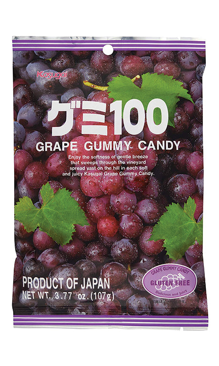 Kasugai Gummy Candy Grape 4.76 oz