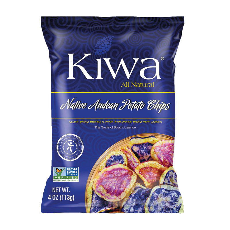 Kiwa Native Andean Potato Chips Mix 4 oz