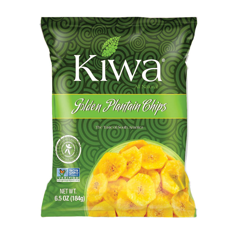 Kiwa Golden Plantain Chips 6.5 oz