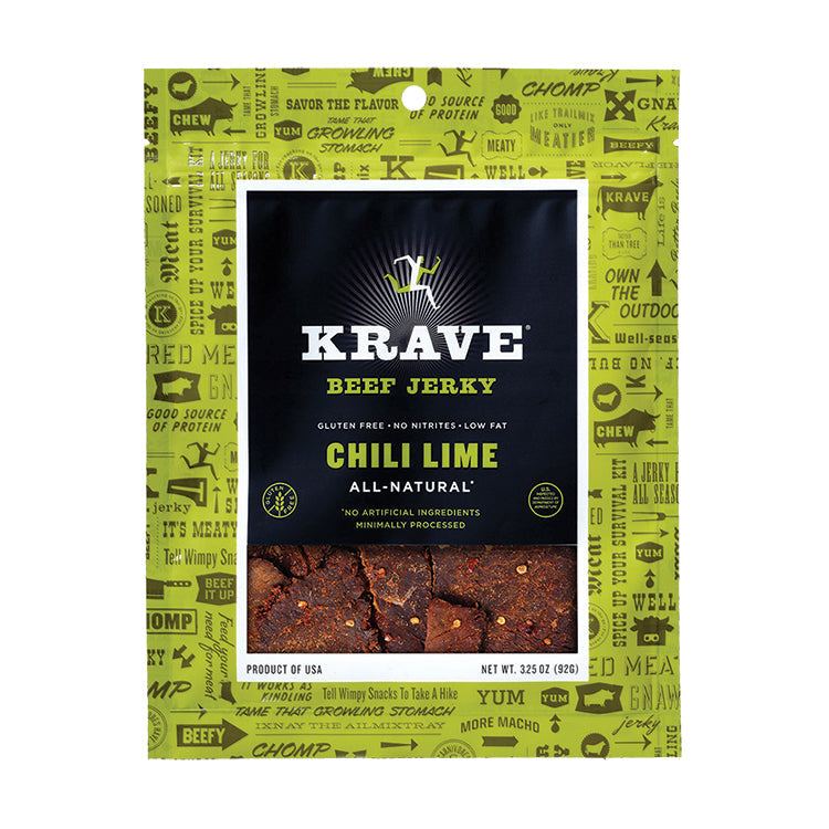 Krave Chili Lime Beef 2.7 oz