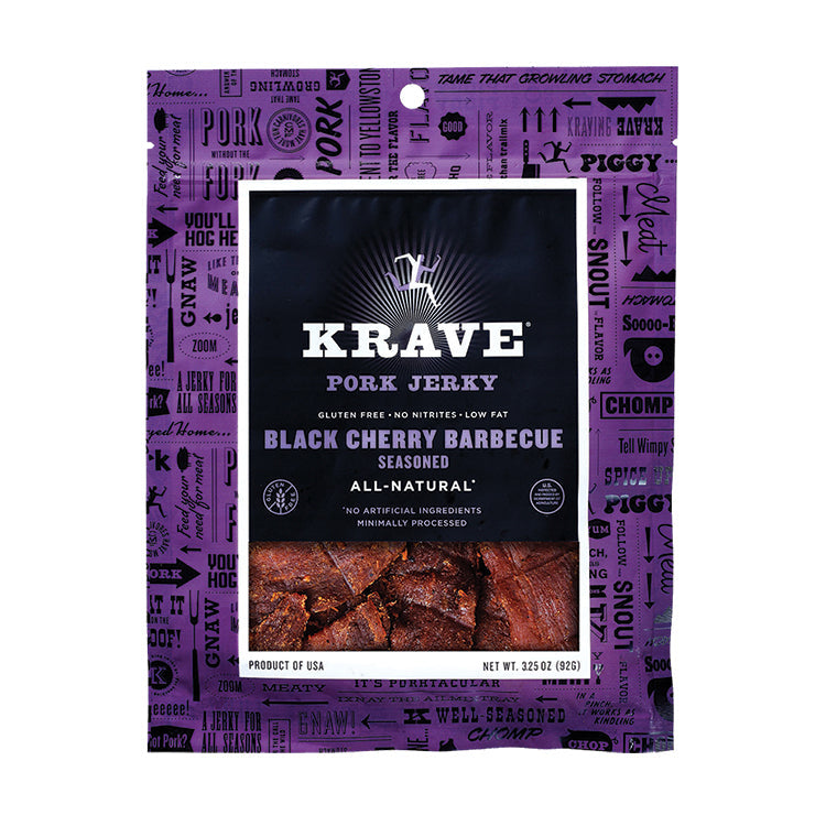 Krave Black Cherry Bbq Pork 2.7 oz