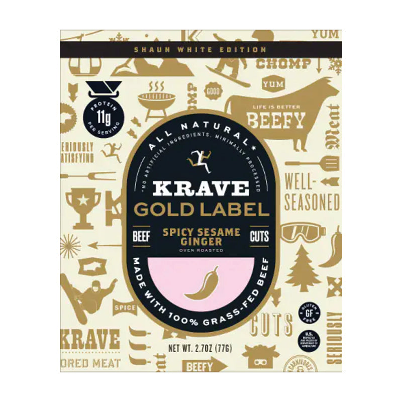 Krave Spicy Sesame Ginger 2.7 oz