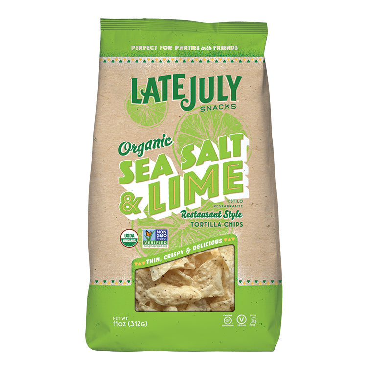 Late July Sea Salt & Lime Tortilla Chip 10.1 oz