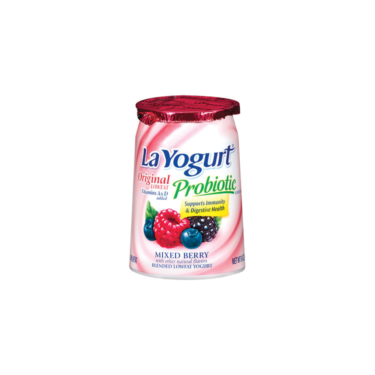 La Yogurt (Original) Mixed Berry 6 oz – Hana Food Distributors Inc.